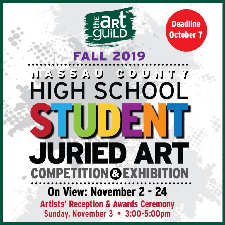 Art Guild calls for Nassau County High school artists deadline Oct. 7