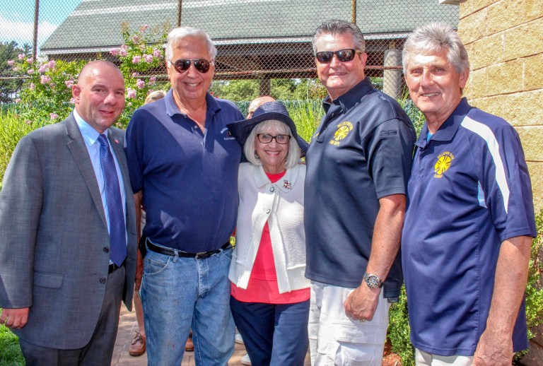 North Hempstead officials attend picnic for Williston Park, East Williston & Albertson Fire Departments