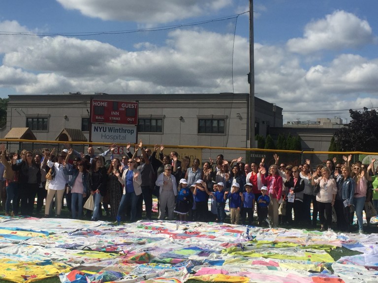 Mineola nonprofit unveils ‘L.I.’s largest quilt’ at 135th anniversary ceremony