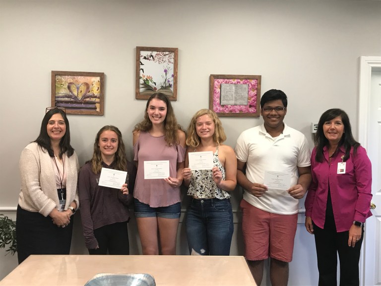 Commended students at Floral Park