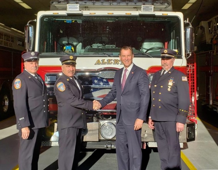 Suozzi helps secure grants for Great Neck Alert Fire Co. Suozzi helps secure grants for Great Neck Alert Fire Co.
