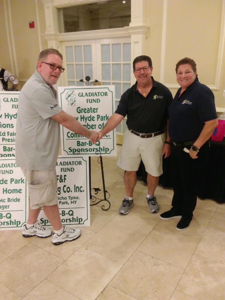 NHP chamber donates to gladiator fund