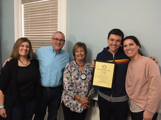 Roslyn Rotary names Student of the Month for November