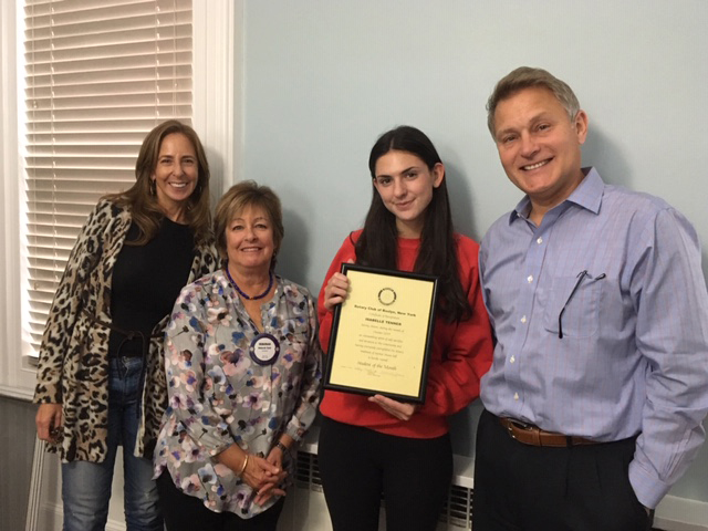 October Rotary Student of the Month