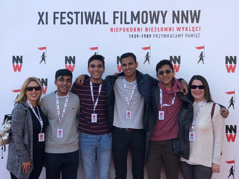 Herricks group honored internationally for historical film
