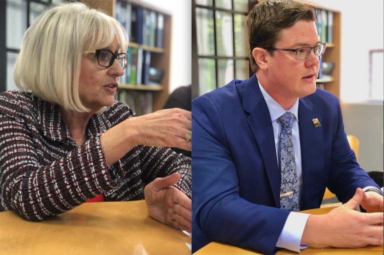 Bosworth and Redmond face off in race for Town of North Hempstead supervisor Bosworth and Redmond face off in race for Town of North Hempstead supervisor