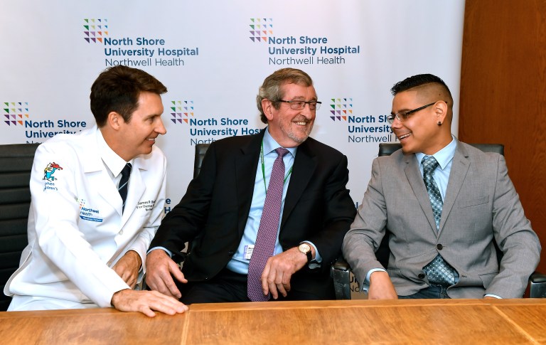 Veteran, victim of violent crime, has face restored at North Shore Hospital