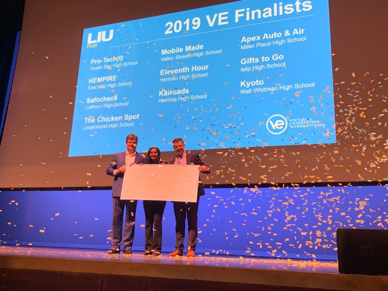 Herricks students excel at Virtual Enterprise Conference