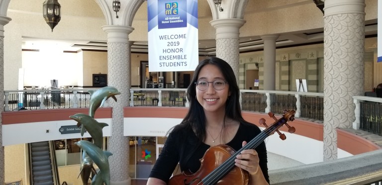 Karina Ng brings All-National experience home to Herricks
