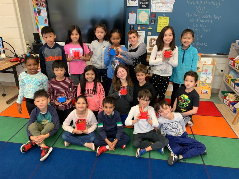 E.M. Baker students send colorful well wishes E.M. Baker students send colorful well wishes