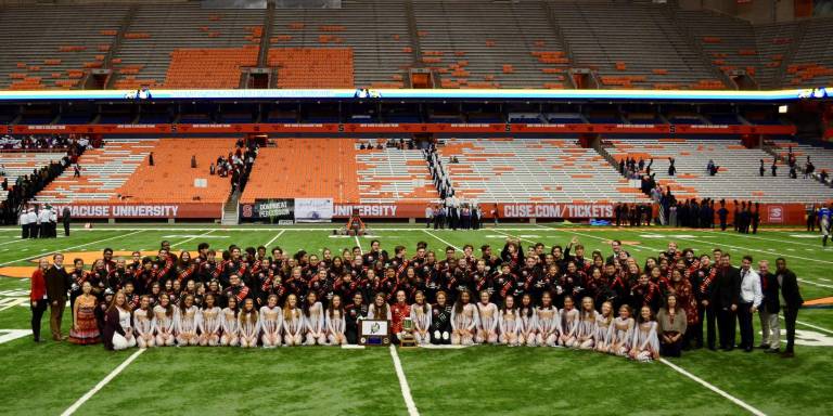 Mineola band wins big second year in a row