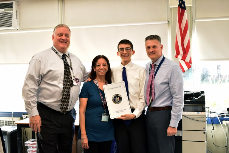 NHP student honored for Hispanic heritage