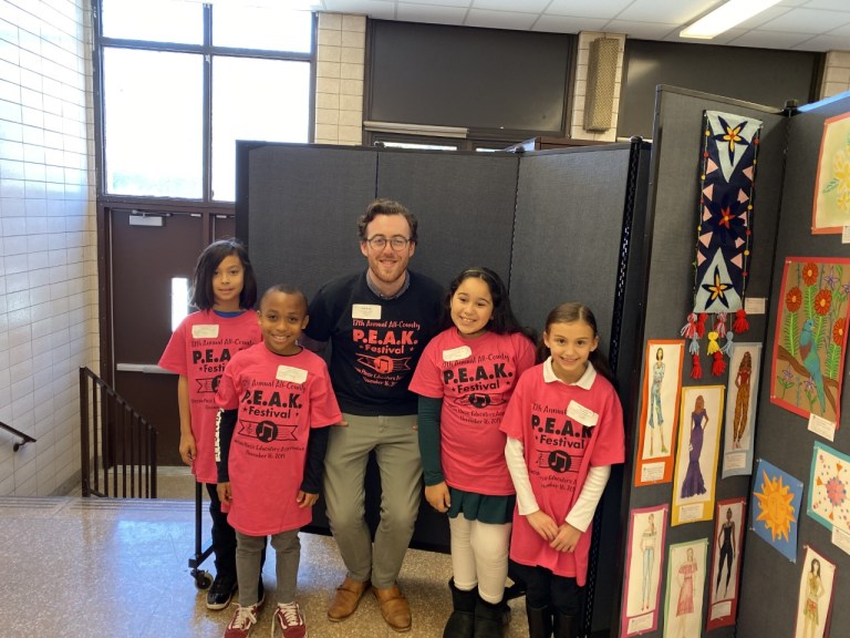 Fourth-grade musicians represent Herricks at PEAK Festival