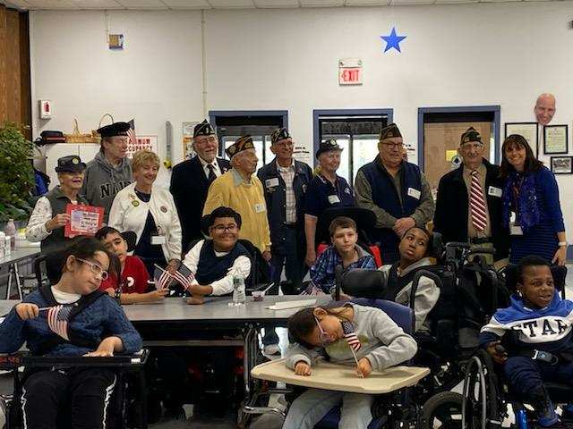 A special parade to salute our veterans – Henry Viscardi School-style A special parade to salute our veterans – Henry Viscardi School-style