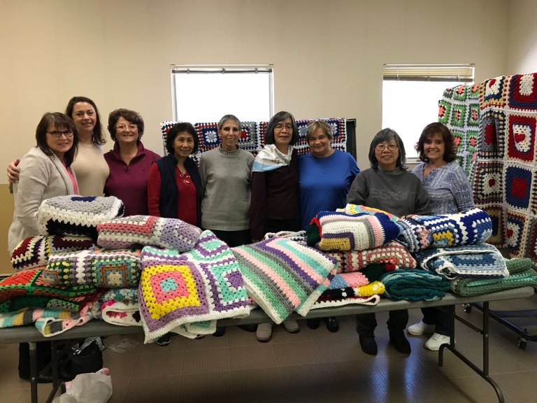 North Hempstead Senior Group Crafts and Donates Blankets for Veterans North Hempstead Senior Group Crafts and Donates Blankets for Veterans