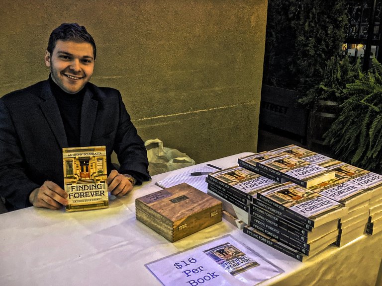 Inspiration strikes from North Shore for Queens author