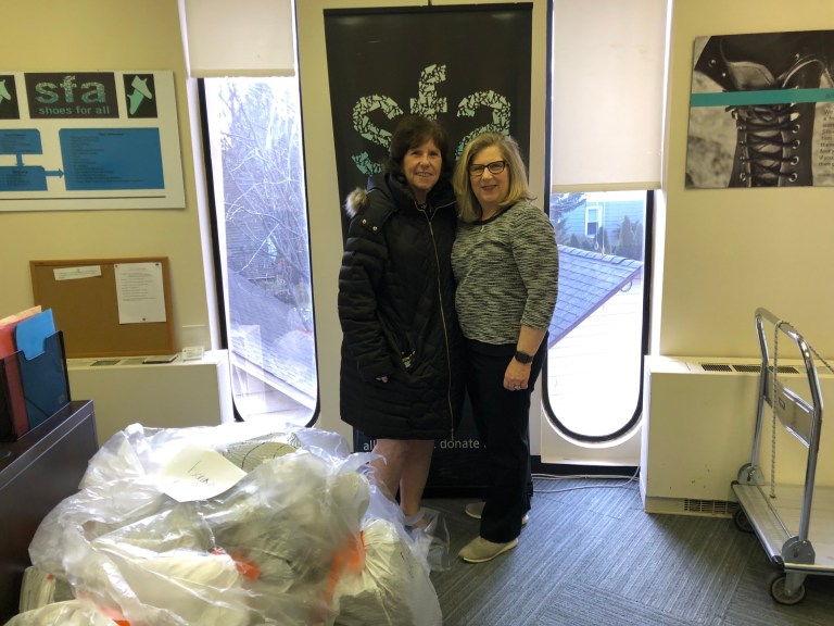 Shoes For All is collecting shoes for the holidays