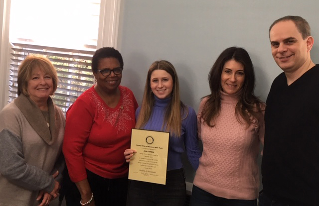 December Rotary Student of the Month