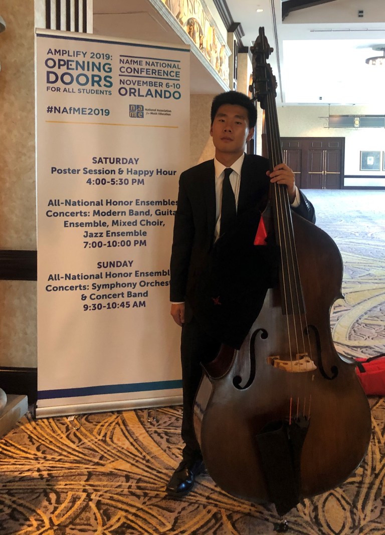 Manhasset All-National musician earns first chair bass Manhasset All-National musician earns first chair bass