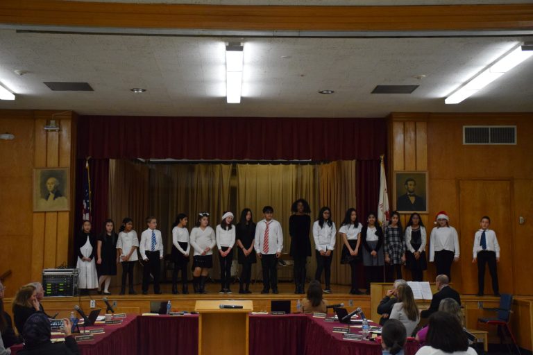 New Hyde Park and Garden City Park Students Perform at Board of Education Meeting