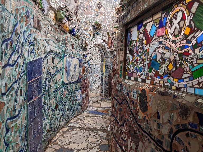 Going places: Philadelphia offers treasure trove of history, heritage, culture: Magic Gardens, Franklin Institute