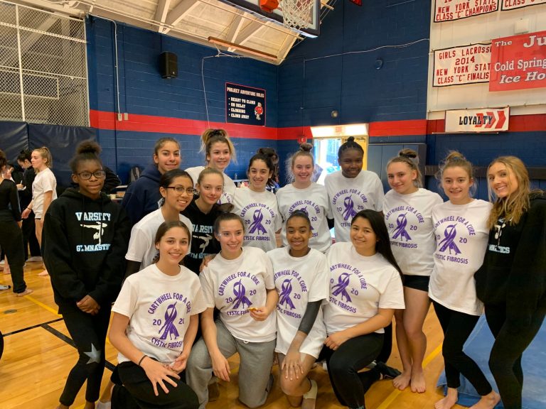 Sewanhaka students participate in Cartwheel for a Cure Sewanhaka students participate in Cartwheel for a Cure