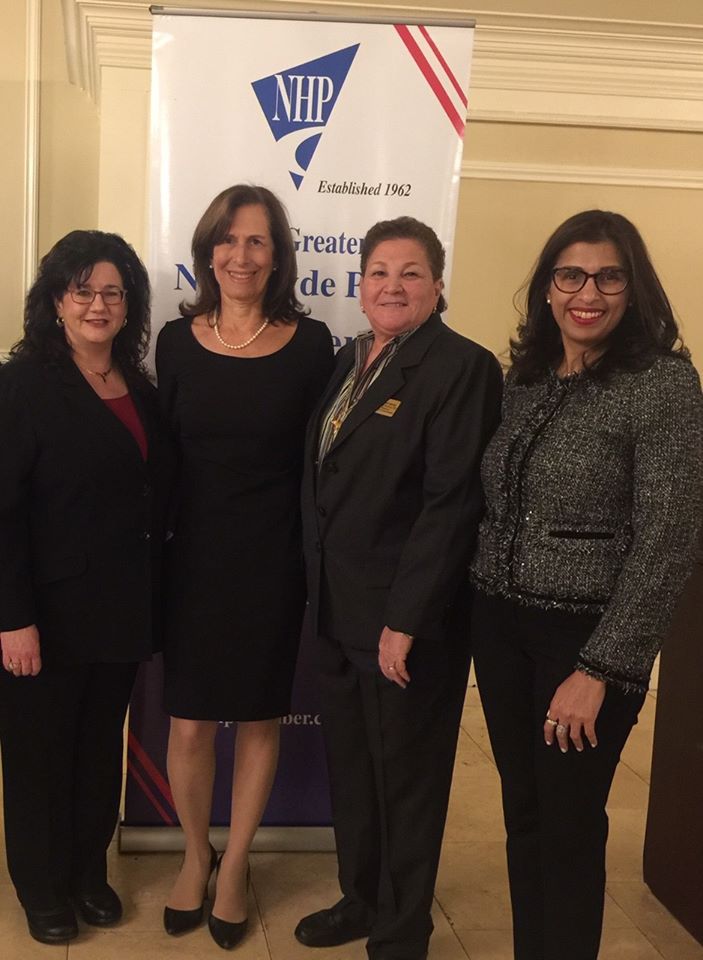 Legislator Birnbaum welcomes incoming New Hyde Park Chamber President Legislator Birnbaum welcomes incoming New Hyde Park Chamber President