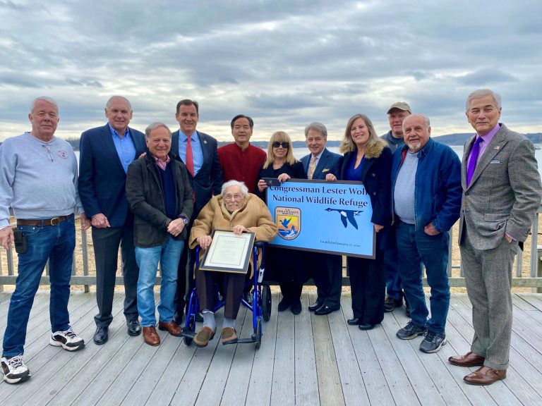 Rep. Suozzi announces renaming of national wildlife refuge
