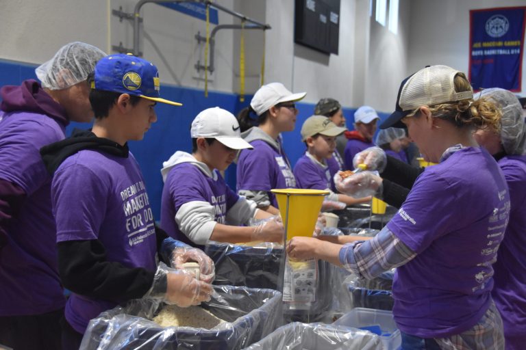 Hundreds volunteer at Sid Jacobson JCC in Honor of Martin Luther King Jr.