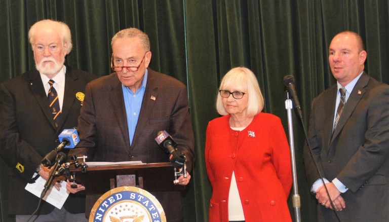 Supervisor Bosworth attends Agent Orange conditions press conference with Senator Schumer Supervisor Bosworth attends Agent Orange conditions press conference with Senator Schumer