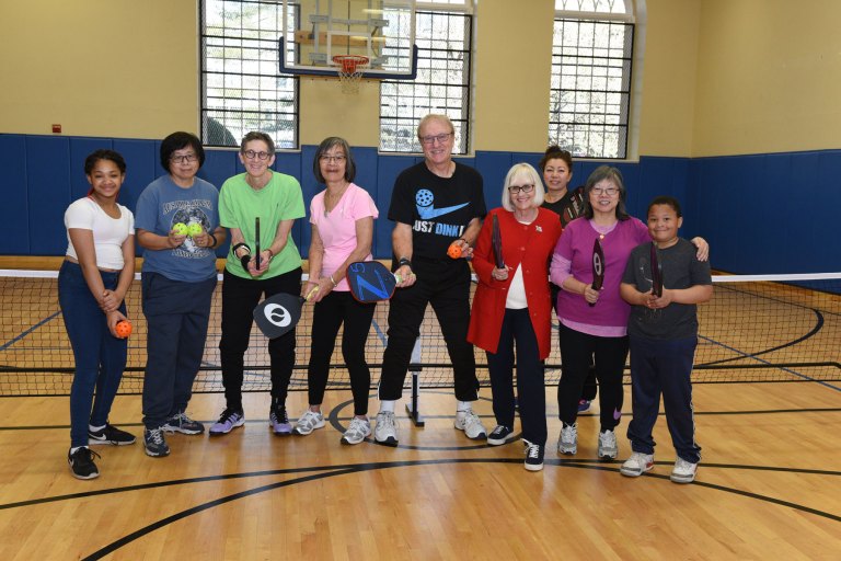 Supervisor Bosworth attends Pickleball Clinic at Manhasset/Great Neck EOC Supervisor Bosworth attends Pickleball Clinic at Manhasset/Great Neck EOC