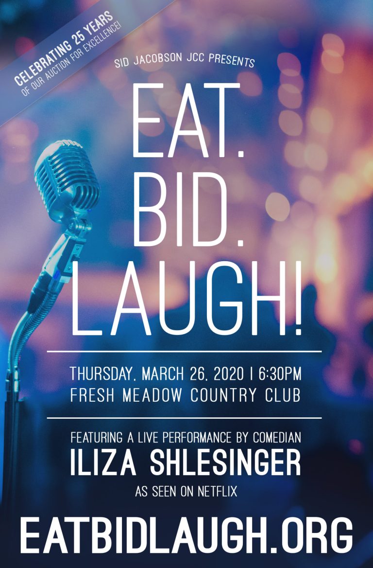 Sid Jacobson JCC’s 25th annual Eat. Bid. Laugh! Sid Jacobson JCC’s 25th annual Eat. Bid. Laugh!