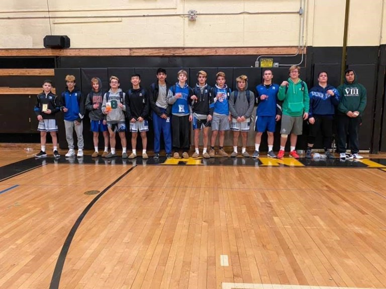 Herricks ends successful wrestling season