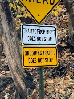 Readers Write: Signage makes dangerous intersection worse Readers Write: Signage makes dangerous intersection worse