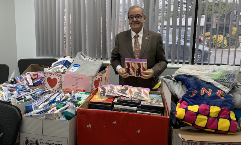 Assemblyman D’Urso delivers Valentines