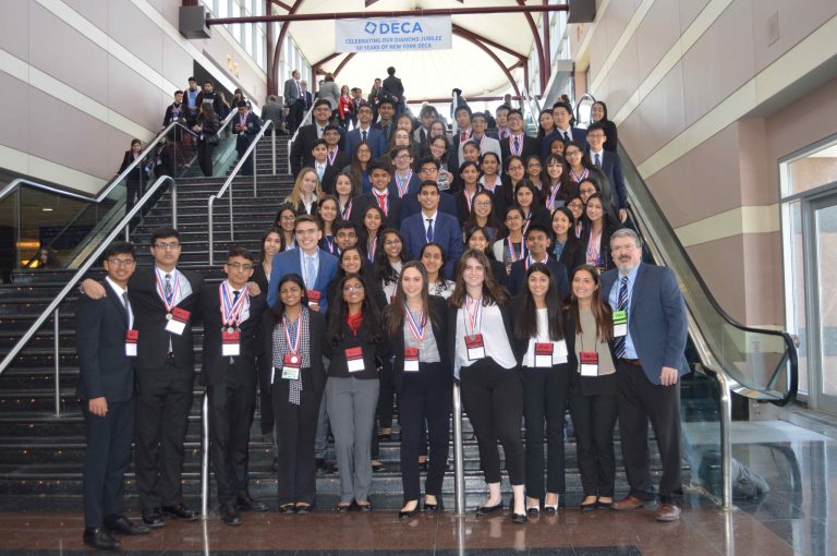 Herricks DECA students excel at state conference Herricks DECA students excel at state conference