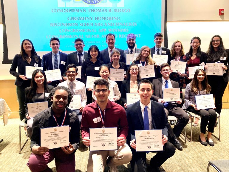 Suozzi honors students from Third Congressional District for national achievements in Science Suozzi honors students from Third Congressional District for national achievements in Science