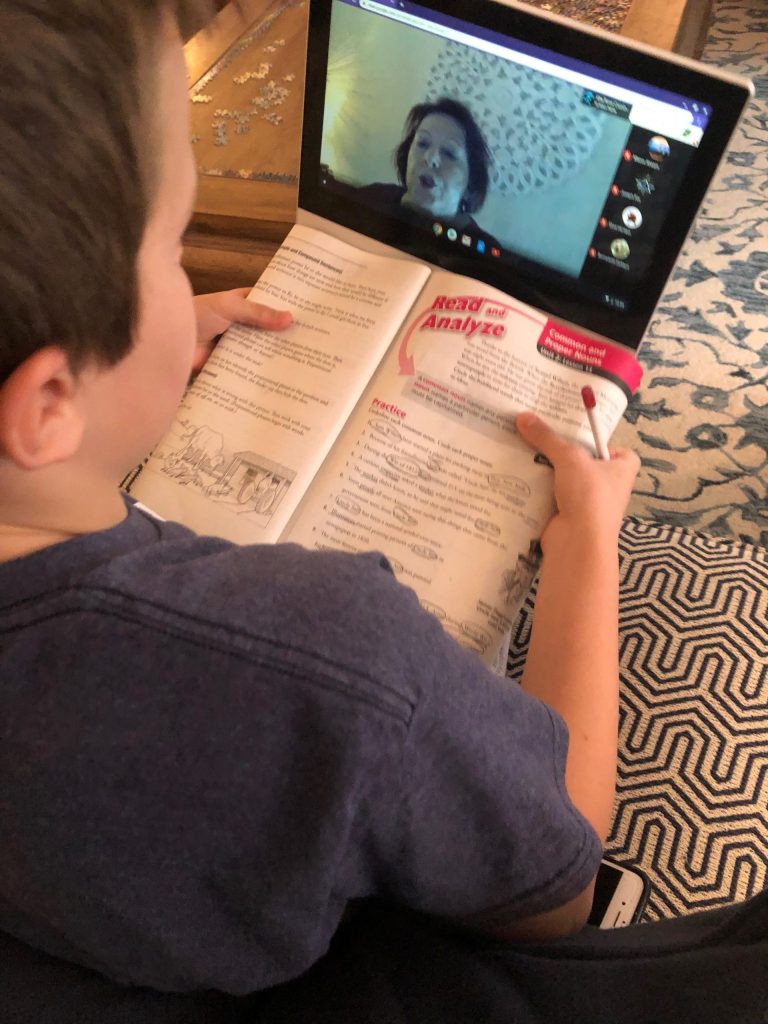 Interactive learning at St. Peter’s School