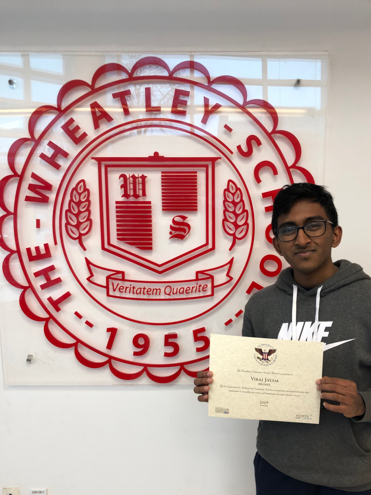 Wheatley student named a distinguished finalist Wheatley student named a distinguished finalist
