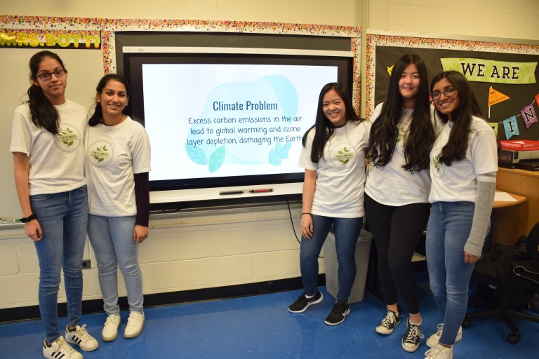 Herricks sophomores win first place in National Environmental Competition
