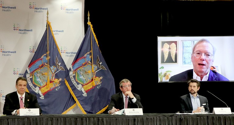 Former Google CEO to help Cuomo build back better from COVID-19 Former Google CEO to help Cuomo build back better from COVID-19