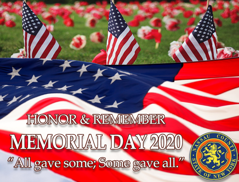 County launches poster initiative in lieu of usual Memorial Day celebrations County launches poster initiative in lieu of usual Memorial Day celebrations