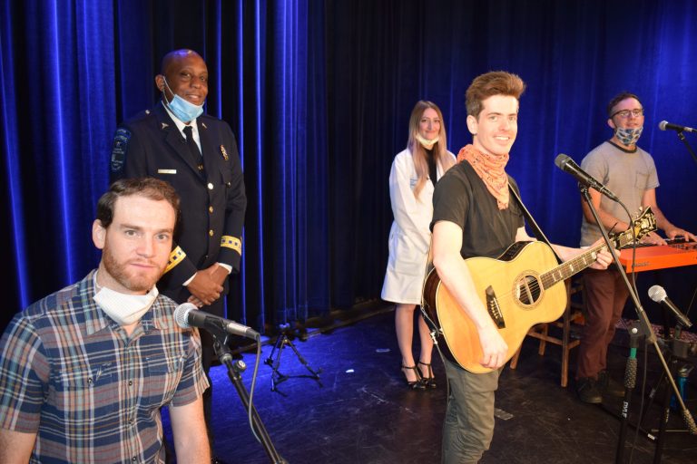 Local band thanks frontline workers through song
