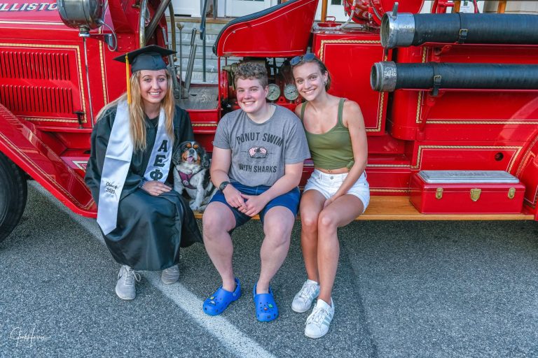 East Williston graduates get drive-in movie tribute