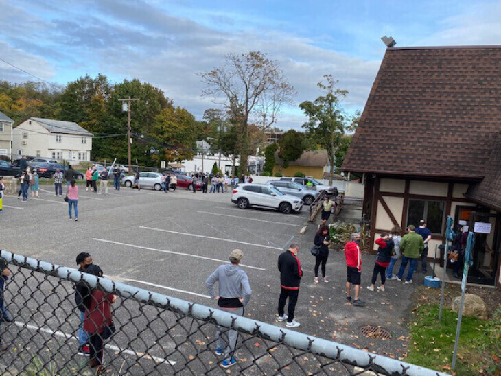 Nassau County residents flood to early voting sites in record numbers