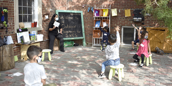 Outdoor learning at the North Shore School District