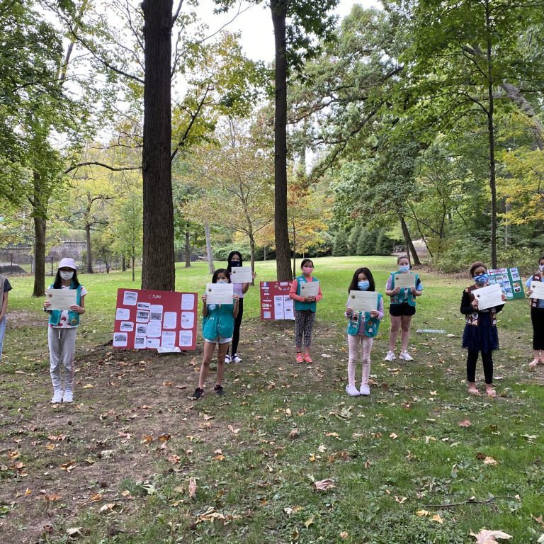 Great Neck Troop 626 Girl Scouts receive bronze awards