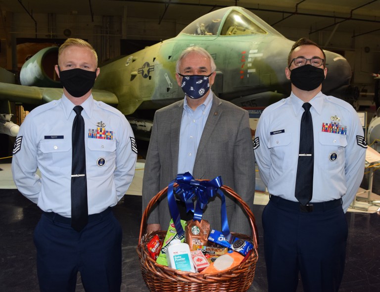 Cradle of Aviation Museum partners with U.S. Air Force to deliver care packages Cradle of Aviation Museum partners with U.S. Air Force to deliver care packages