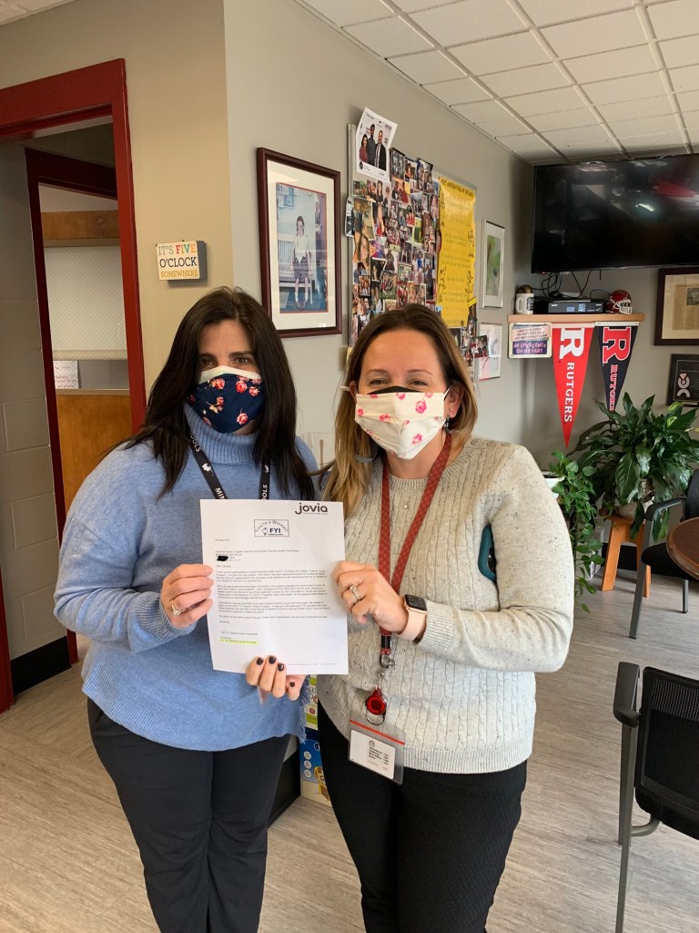Mineola High teachers win grants through Jovia ‘Funding Your Ideas program