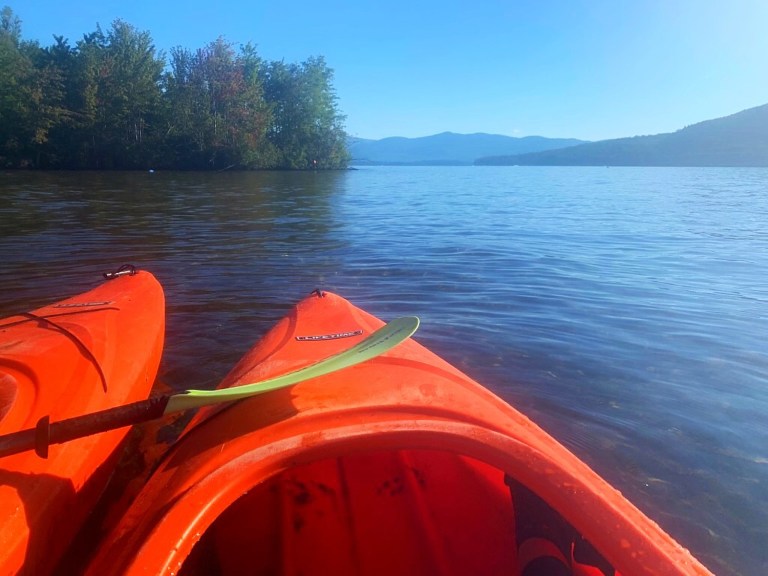 Going places: A honeymoon on Lake George in the time of corona